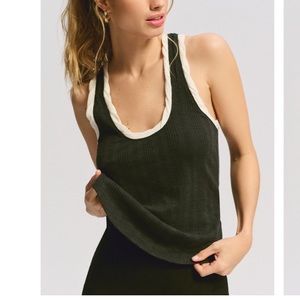 NWT PILCRO Racerback Tank